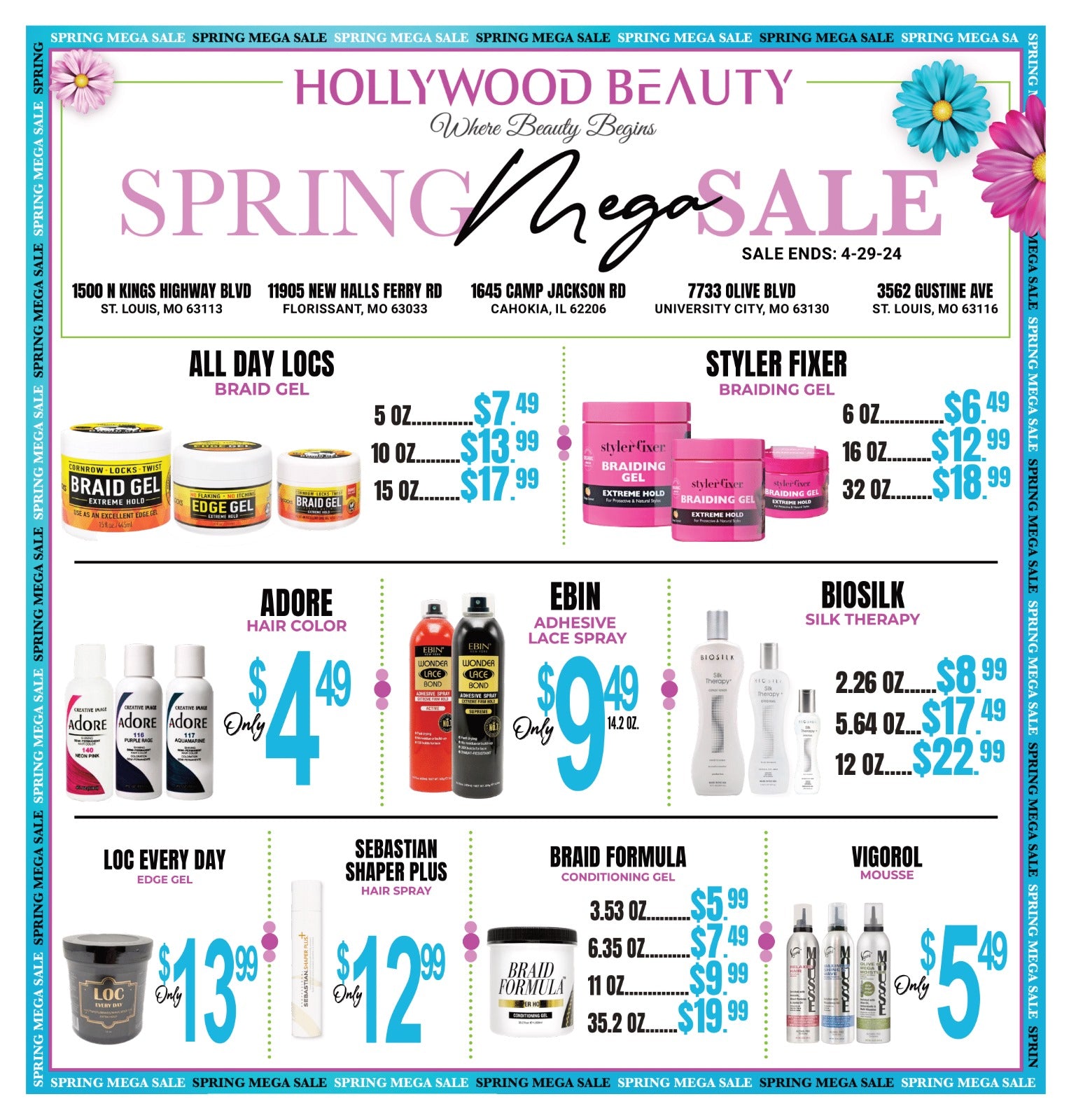 Hollywood Beauty Supply 4 | University City | Beauty Supply You